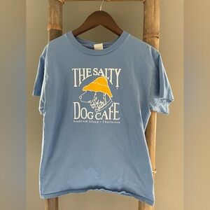 Hanes Light Blue Cotton T-Shirt